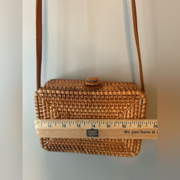 Structured straw purse - Picture 8 of 14